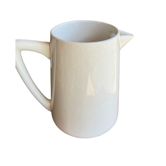 French Café Hot Chocolate Ceramic Pitcher Pot 42 Ounce Capacity & Set of 4 mugs - Picture 7 of 13